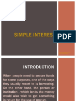 1 Simple Interest