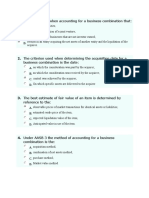 AASB 3 Is Relevant When Accounting For A Business Combination That