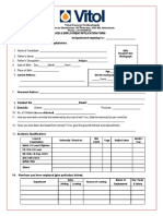 Vitol Energynetherlands: Job & Employmentapplication Form Note!