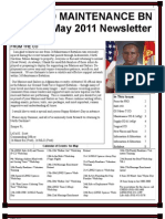 MAY 2011 Newsletter