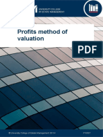 Profits Method of Valuation P10507