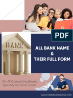 All Bank Name and Their Full Form List