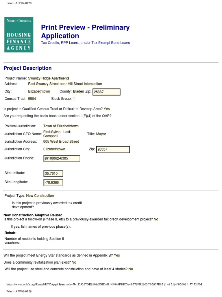 Swanzy Ridge PDF Affordable Housing Debt