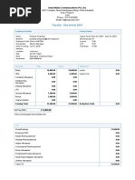 Pushpa Chauhan (Omni-LKW7004) - Payslip - 2021 Dec