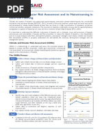 Climate and Disaster Risk Assessment and Its Mainstreaming in Land Use Planning