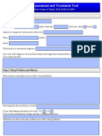 Sleep Assessment and Treatment Tool: Step 1: Basic Information