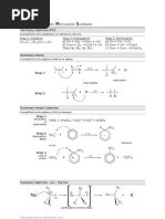 chemistry - organic chemistry mechanisms