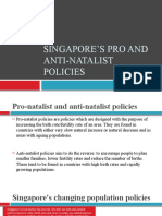 Singapore's Pro and Anti-Natalist Policies