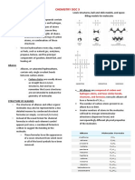 Chemistry Doc 3: Hydrocarbons Lewis Structures, Ball-And-Stick Models, and Space-Filling Models For Molecules