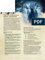 Warlock Otherworldly Patron: The Specter: Expanded Spell List