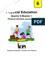 Physical Education: Quarter 3-Module 1