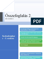 Összefoglalás 2.