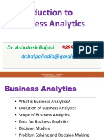 Business Analytics - Unit - I