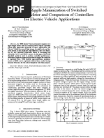 Torque Ripple Minimization of Switched Reluctance Motor and Comparison of Controllers For Electric Vehicle Applications