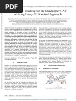 Trajectory Tracking For The Quadcopter UAV Utilizing Fuzzy PID Control Approach