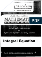 Integral Equation
