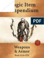 Magic Item Compendium Weapons and Armor