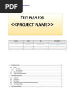 Project Name: EST Plan FOR