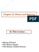 Chapter 12: Money and Banking