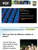 Atomic Structure: 4.3 Distinguishing Among Atoms