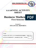 SH Business Math Lesson 6