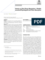 Revising Pharmacokinetics of Oral Drug Absorption: I Models Based On Biopharmaceutical/Physiological and Finite Absorption Time Concepts