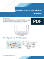 Maipu PU3200-4GAC GPON HGU Datasheet 20220118