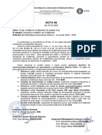 Nota ISJ 006 Din 07.01.2022