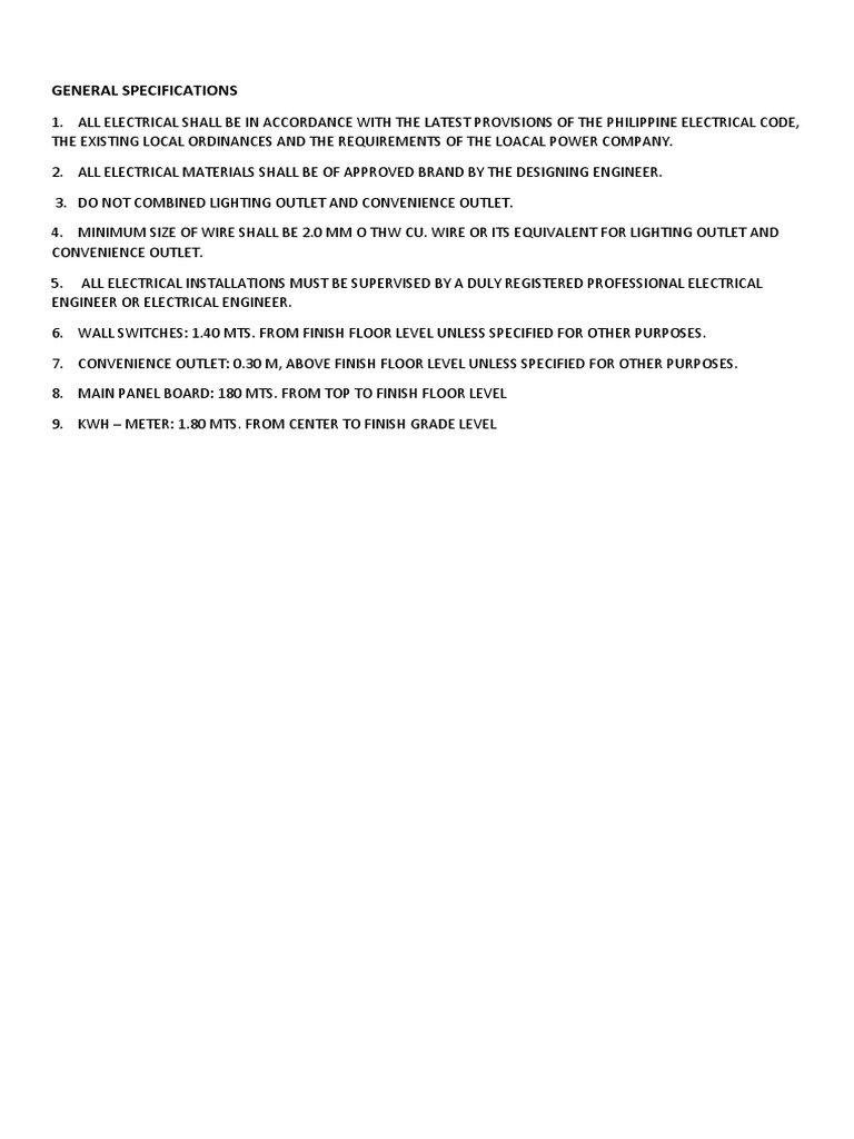 General Specifications PDF | PDF | Home & Garden | Computers