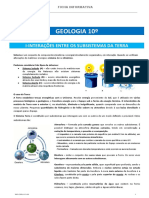 Interacções entre subsistemas da Terra