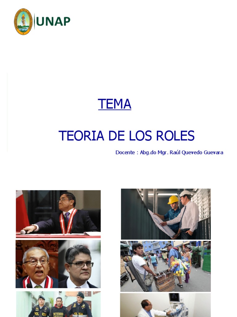 Clase 1 - 20 de Enero Del 2022 La Teoria de Los Roles | PDF | Ciencias ...