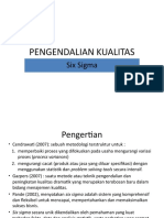 PENGENDALIAN KUALITAS DENGAN SIX SIGMA