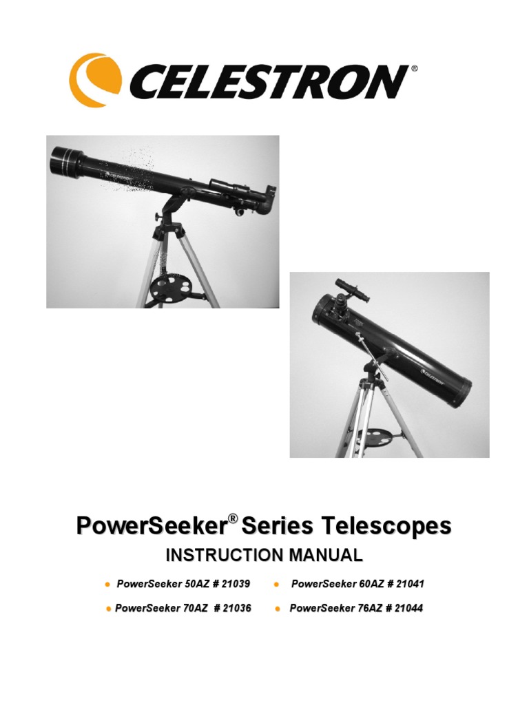 Telescopio Celestron Powerseeker 70AZ 21036 D 70mm F 700mm 525X