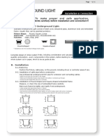 A. Assortment of LED Underground Light