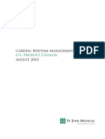 Cardiac Rhythm Management Division August 2010: U.S. Product Catalog