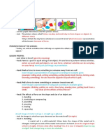 Presentation of The Lesson:: (Self / Subject ..)