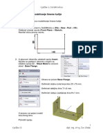 SolidWorks - Vjezba 13