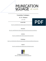 M. R. Pinheiro: Translation Techniques
