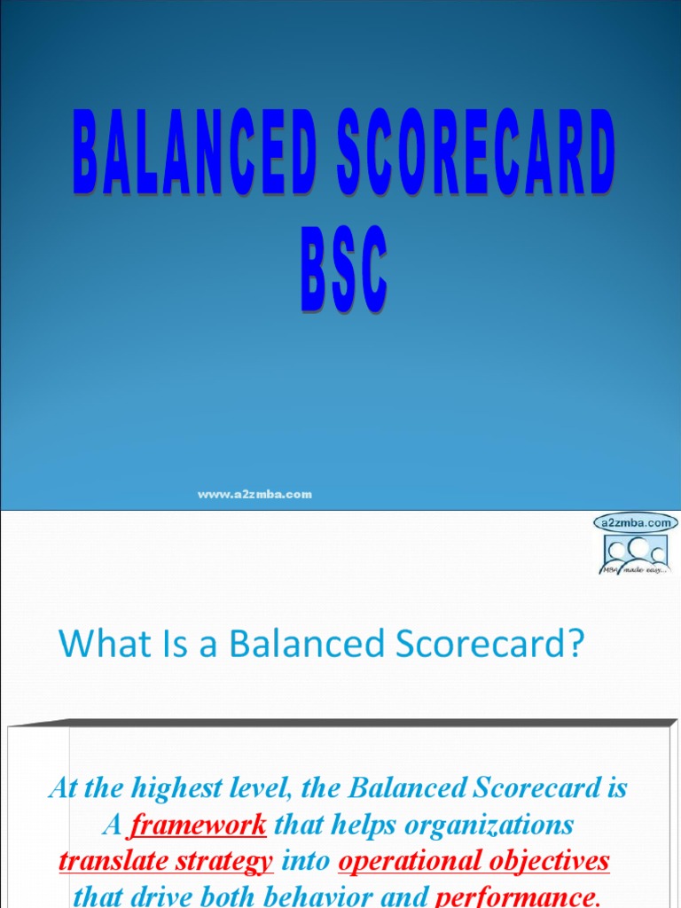 The Balanced Scorecard Robert Kaplan Pdf - Download Free Apps