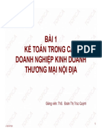 Kế Toán Trong Các Doanh Nghiệp Kinh Doanh Thương Mại Nội Địa