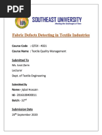 Fabric Defects Detecting in Textile Industries