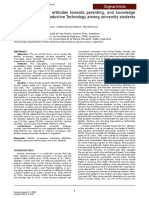 Fertility Awareness, Attitudes Towards Parenting, and Knowledge About Assisted Reproductive Technology Among University Students in Argentina