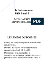 Skills Enhancement BSN Level 2: Medication Administration