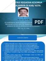 Implementasi Kegiatan Kesorga Dan Masalahnya Di Kab