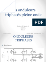 Les Onduleurs Autonomes Triphasés Pleine Onde