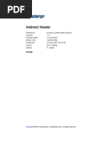 Indirect Heater - Schlumberger