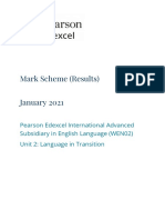 Mark Scheme (Results) January 2021