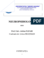 Curs Neuropsihologie