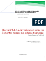 1.2. Investigación Sobre Los Elementos Básicos Del Sistema Financiero