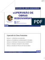 Curso Supervisão Obras Rodoviárias